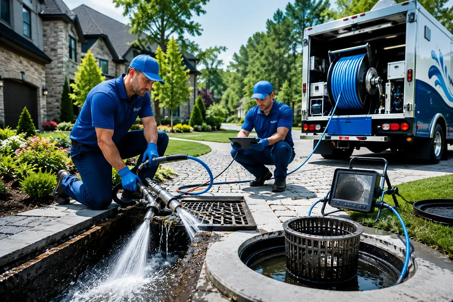 Local outdoor drain cleaning professionals in Ingram, TX